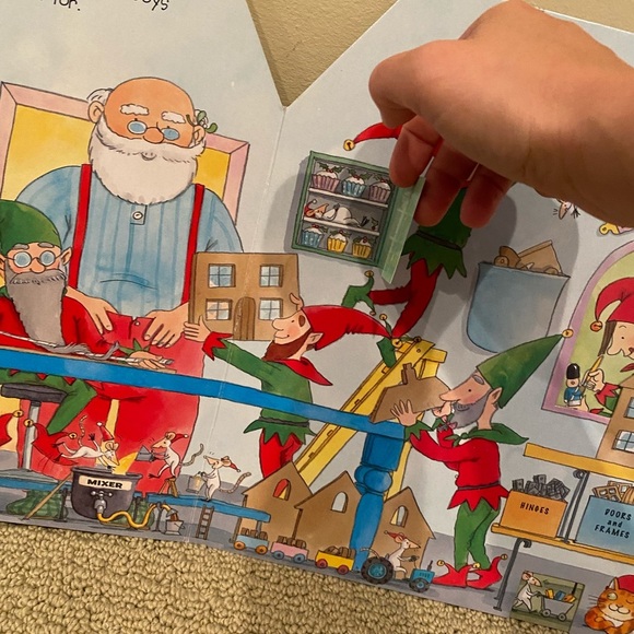 Hardcover Santa’s Workshop Book - Picture 10 of 10